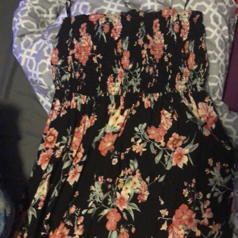 Floral maxi dress